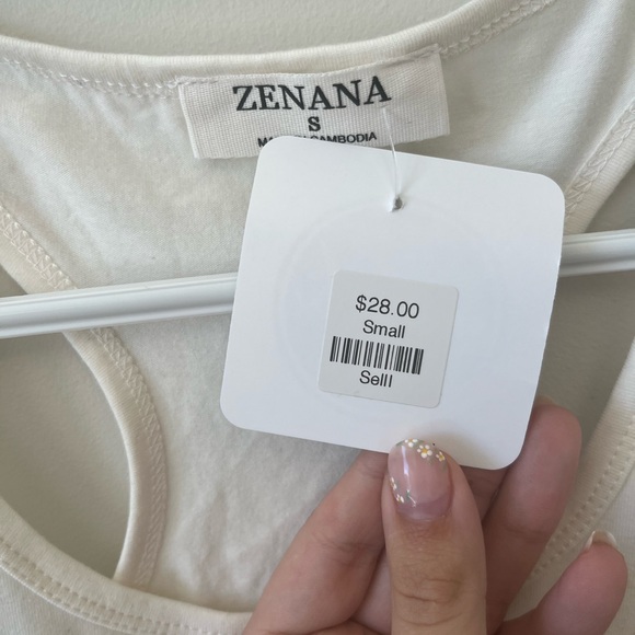 NWT Racerback Cotton Bodysuit! - Picture 3 of 3